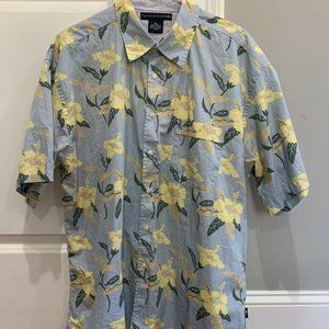 Tommy Hilfiger Hawaiian Shirt Camp Shirt Size XL
